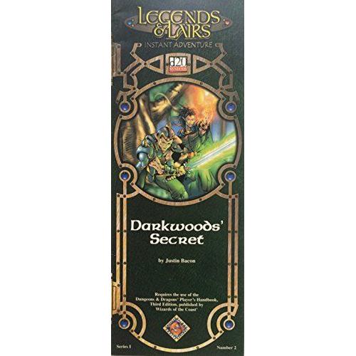 Darkwoods' Secret (Legends & Lairs Instant Adventure) - Jeu De Société