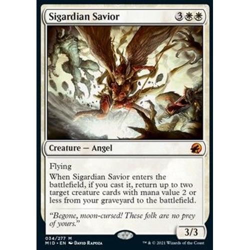 Sauveuse Sigardienne - Innistrad : Chasse De Minuit - Sigardian Savior - M - Magic Mtg