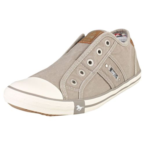 Mustang Low Top Femme Baskets Décontracté Argent Gris