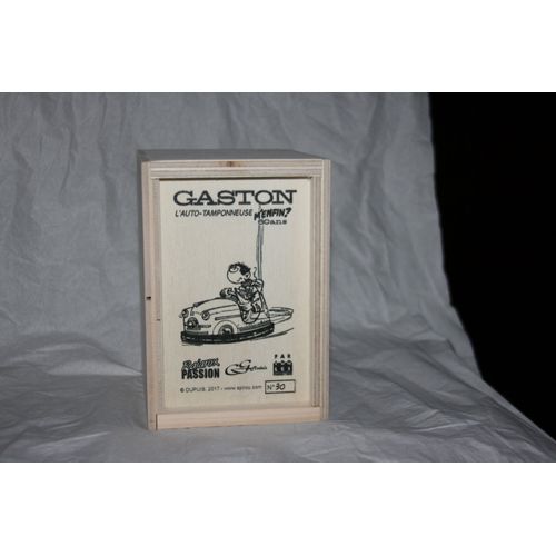 Franquin Gaston Lagaffe Gaston L Auto Tamponneuse Sculpture De Pascal Rodier Et Cg Modèle Exclusivité Raiarox 30/200