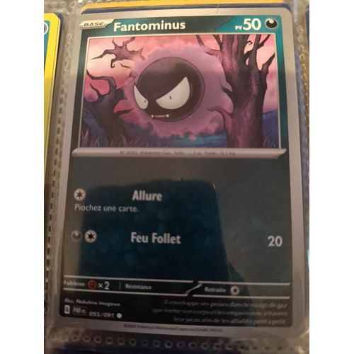Commune - Pokemon - Destinées De Paldea - Fantominus 55/91