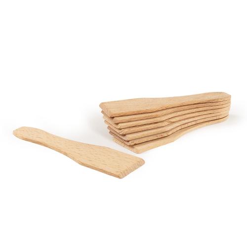 Spatules en bois - Klarstein Raclette Spatulas - 8 pièces pour poêlons à raclette