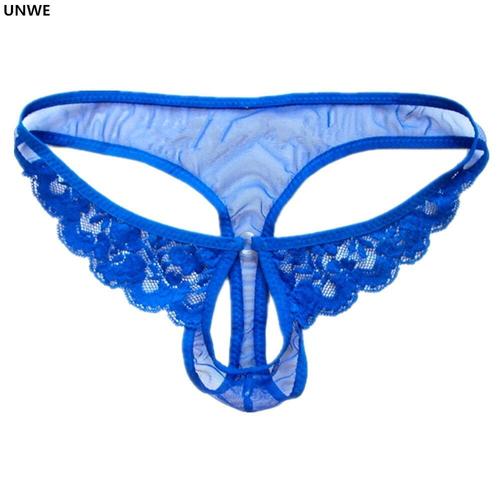 Dentelles String Viril M L Ouvert Homme Underwear Man Dessous