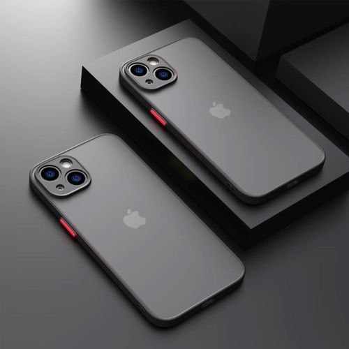 Coque Pour Iphone 13 Protection Ultra Fin Silicone Mat - Noir