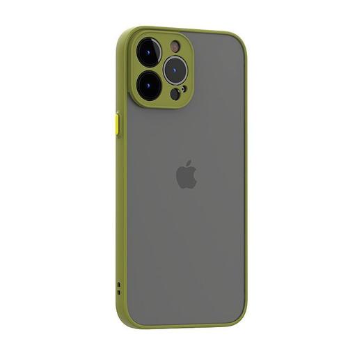 Coque Iphone 13 Pro Max (6.7') Protection Slim Mat - Kaki