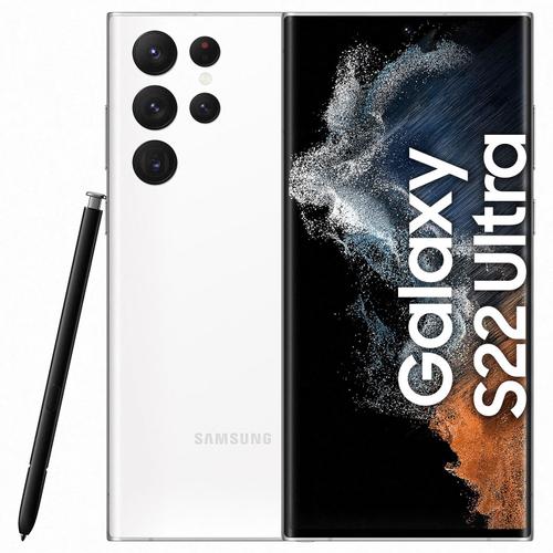 Samsung Galaxy S22 Ultra 256 Go Blanc fantôme