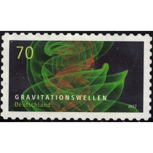 Allemagne 2017 Used Gravitationswellen Ondes Gravitationnelles Y&t De 3130 Su