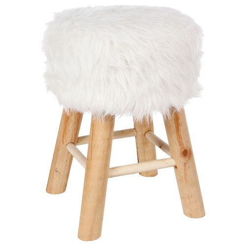 Tabouret Instant Nature - Blanc