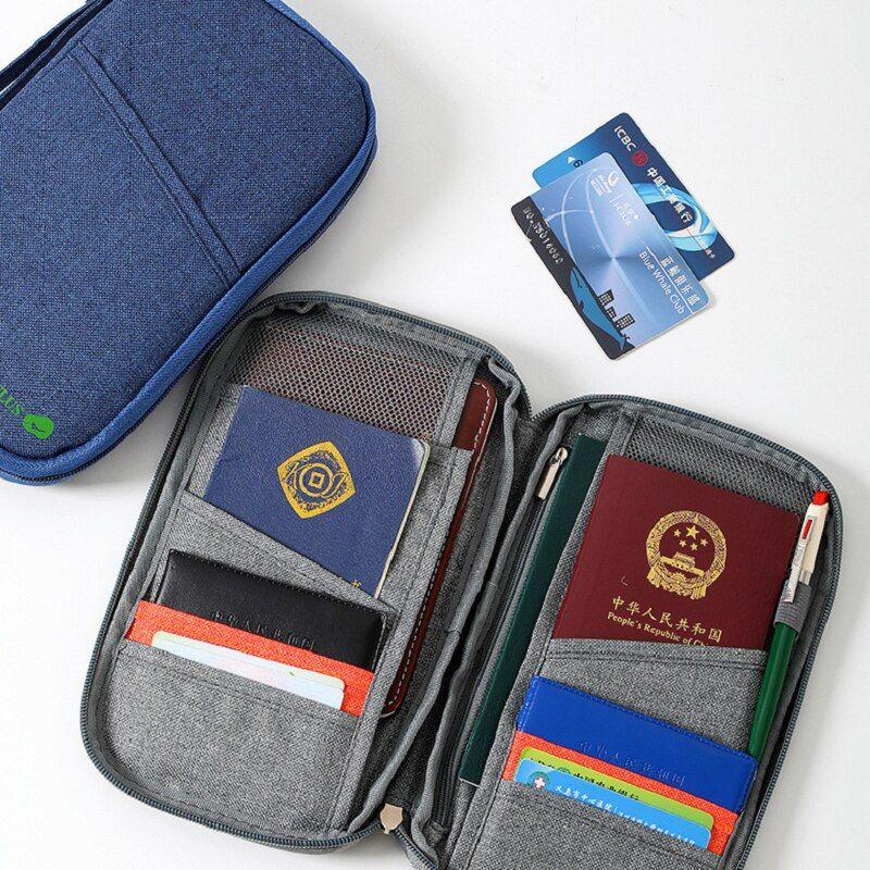 EMSEEK Sac étanche pour carte d'embarquement, passeport, organiseur de  voyage, pochette étanche pour téléphone, clé de voiture, carte de crédit