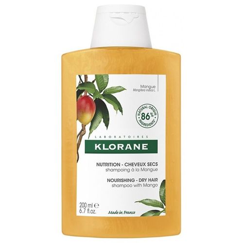 Klorane Shampooing ? La Mangue Nutrition Cheveux Secs 200ml 