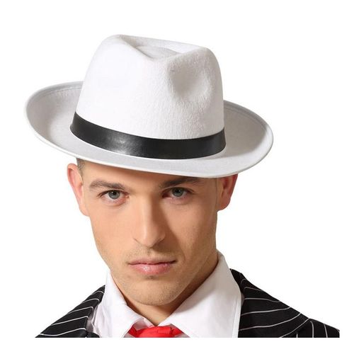 Chapeau En Feutre Blanc Ganster