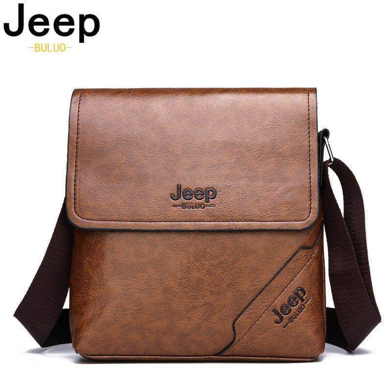 Sac à bandoulière en cuir pour téléphone pu pour Homme Jeep