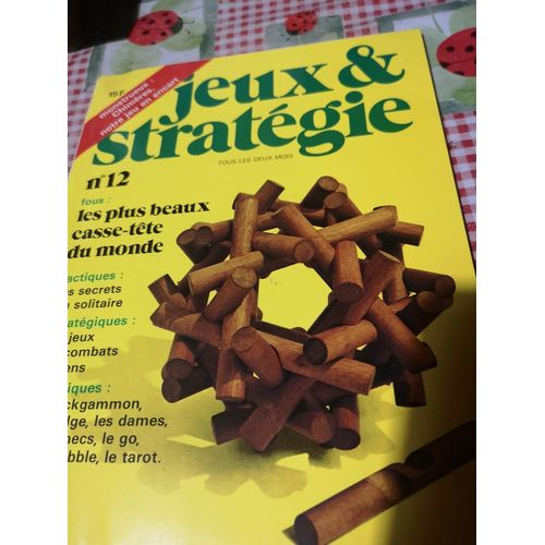 Jeux Et Stratégie Science Et Vie Numéro 12