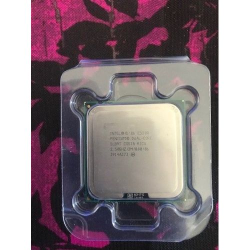 Processeur Intel dual core E5200-2.50Ghz - Socket LGA775 - 2Mo Cache - 2 Core