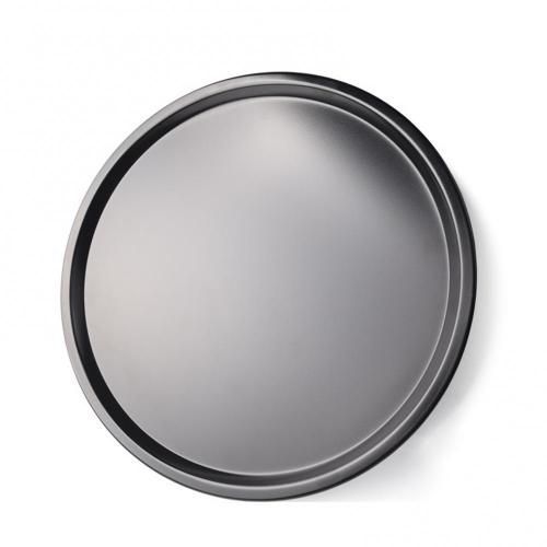 Plaque de four à Pizza en acier au carbone, plaque à Pizza ronde peu profonde, rôtissoire en étain, outils de cuisson, 13 pouces