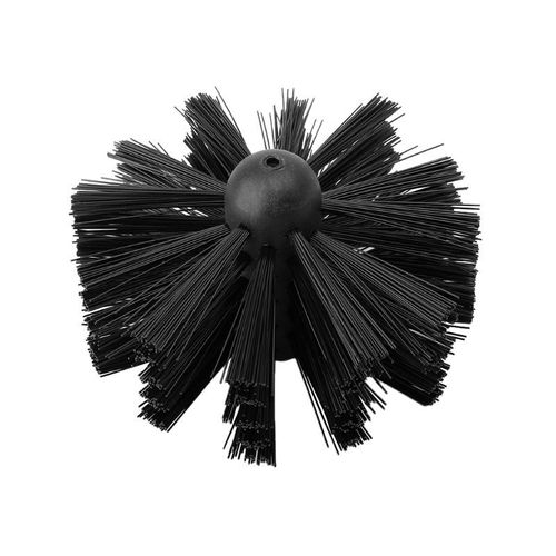 Brosse en Nylon pratique avec 6 pièces de tiges de tuyau flexibles à Long manche pour Kit d'outils de nettoyage de maison de bouilloire de cheminée J15 19
