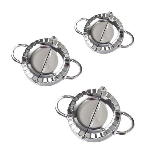 Machine à boulettes en acier inoxydable, 3 pièces, grande, moyenne et petite, moule à pâte, Machine à découper, ustensiles de cuisine