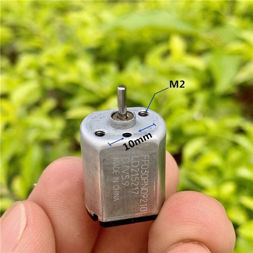 Moteur électrique à balais en métal, FF030PN-09210 mm, pour voiture, équipement électronique, appareils ménagers, 1.5