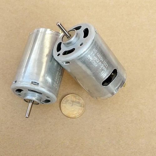 Moteur pour outils électriques avec balais en alliage de cuivre, DC7.4V 19800rpm, arbre de sortie à couple élevé 3.15mm