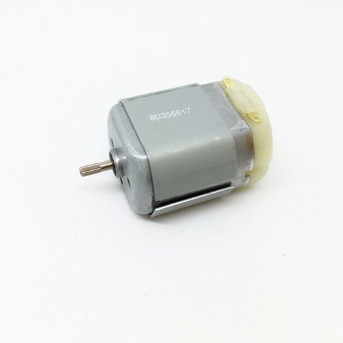 Moteur plat à balais de carbone cc 12v 280 tr/min, avec anneau de protection magnétique, moteur à arbre moleté pour serrure de porte de voiture, 12040