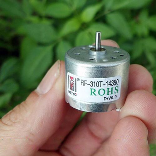 Moteur 310 à balais en métal précieux, cc 5V-6V 36ma-40ma, silencieux, Micro moteurs d'expérimentation solaire, grand couple, haute qualité