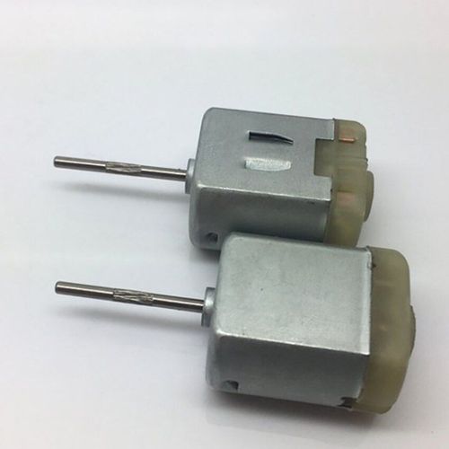 Moteur de bloc de verrouillage à balais de carbone à arbre Long 260, micro-moteurs à broche plate pour Direction/verrouillage de porte de voiture, DC6-12V tr/min