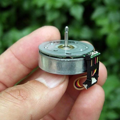 Moteur sans balais cc, sans Hall, Micro-moteur triphasé à quatre fils, entraînement Direct pour rasoir électrique, modèle d'avion, jouets DIY