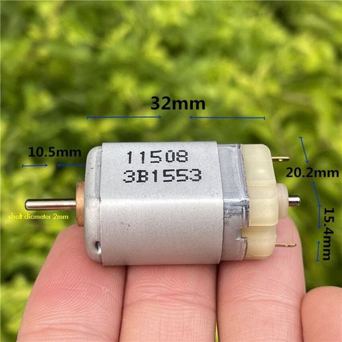 Moteur 180 cc avec protection magnétique, moteur à filetage M2, couple élevé 3.7V-12V, balais de carbone, moteur de jouet électrique à monter soi-même, magnétique puissant