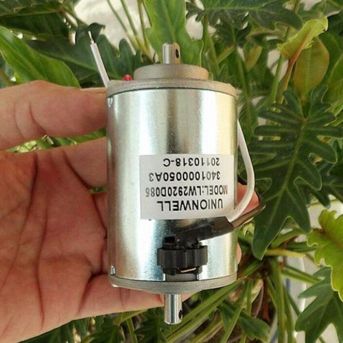 Moteur à Double roulement à billes cc 120v, 3800 tr/min, balais de carbone compensés
