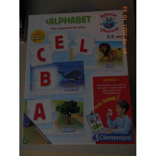 L¿Alphabet ¿ Bilingue Français ¿ Anglais ¿ Clementoni