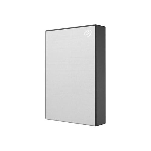 Seagate One Touch HDD STKC4000401 - Disque dur - 4 To - externe (portable) - USB 3.2 Gen 1 - argent - avec 2 ans de Seagate Rescue Data Recovery