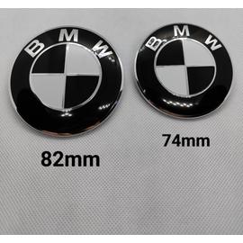Emblème Logo Sigle BMW Capot / Coffre 82mm Série 1/3/5/6/7/8/X/Z  E30/E34/E36/E39/E46/E90/E91/X5/M3/M5