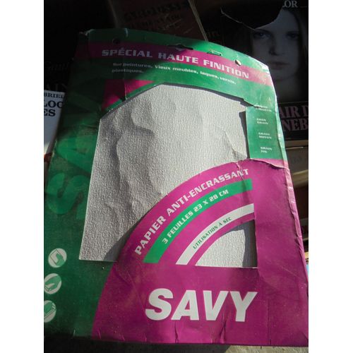 SAVY papier anti-encrassant