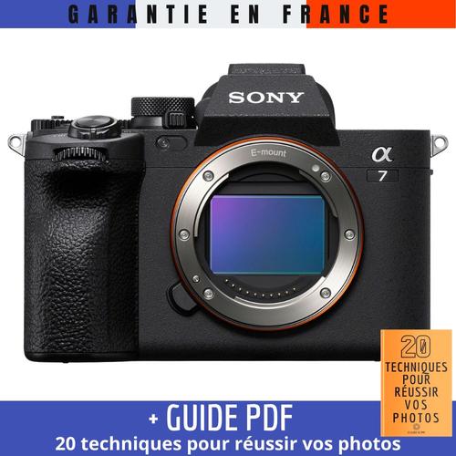 Sony Alpha 7 IV Nu + Guide PDF ""20 TECHNIQUES POUR RÉUSSIR VOS PHOTOS""