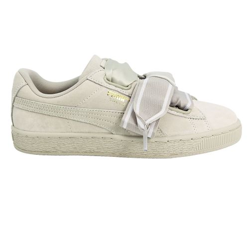 Baskets Basses Suede Wns Heart Satin