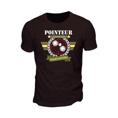 T-Shirt Pétanque Pointeur Expert - Taille L