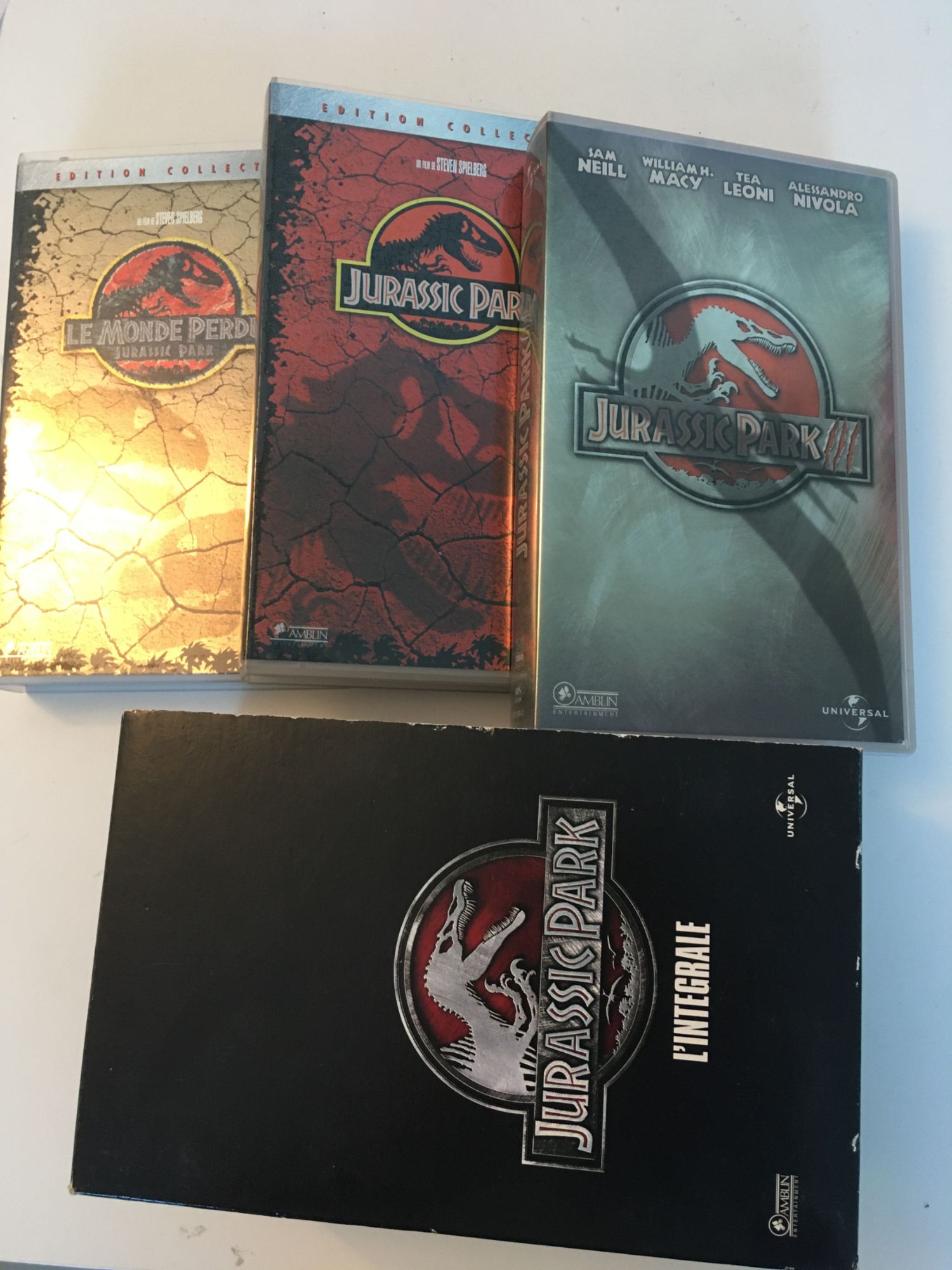 COFFRET DVD - JURASSIC WORLD INTEGRALE