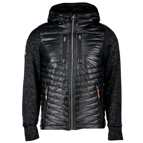 Veste Superdry Hybrid Style Homme Noir