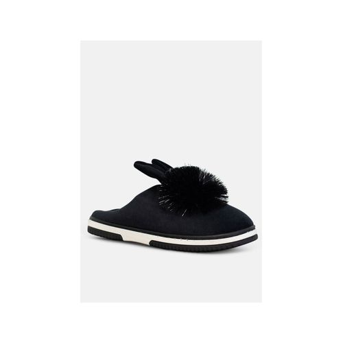 Chaussons Lapins Femme Noir