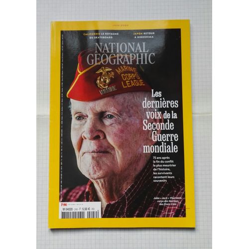 National Geographic Juin 2020 : Les Dernières Voix De La Seconde Guerre Mondiale