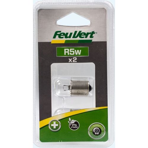 2 Ampoules Feu Vert R5w