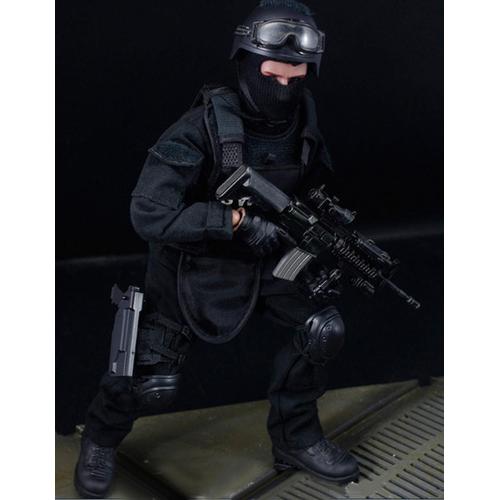 4x12 "1/6 Combat Désert Acu Soldat Action Figure Modèle Jouets C