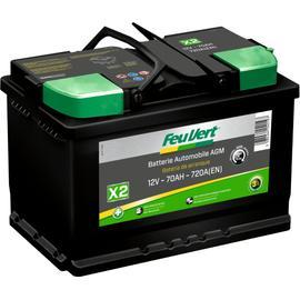 Batterie Feu Vert Start&stop X2 70ah / 720a 12v