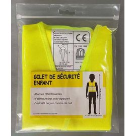 Gilet De Sécurité Jaune Enfant