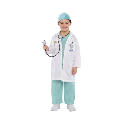 Déguisement De Médecin Chirurgien Ou Docteur Garçons Plusieurs Tailles (Taille 3-4a)
