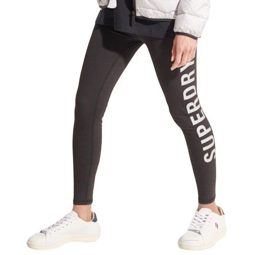 Legging Superdry Essentiel 7/8 Femme Noir