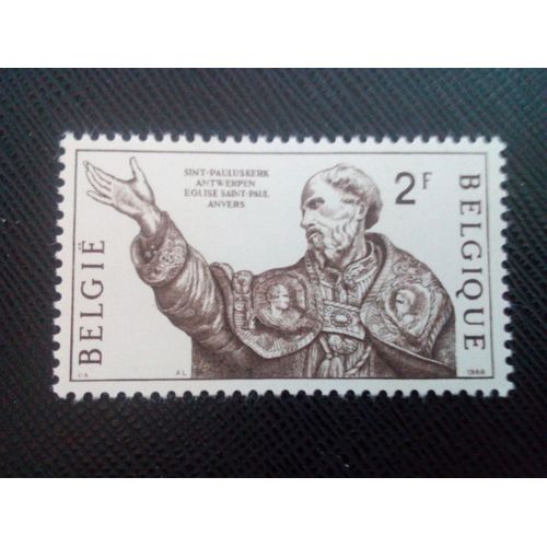 Timbre Belgique Yt 1482 St. Albertus Magnus 1969 (090206)