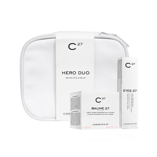 The Hero Duo Set - Cosmetics 27 - Coffret Régénérant Et Réparateur Globalintense Visage Et Contour De L'¿Il 