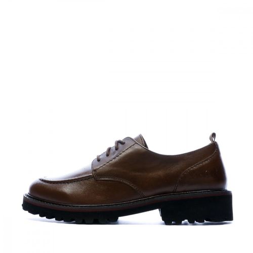 Derbies Marron En Cuir Femme Kickers Rudora