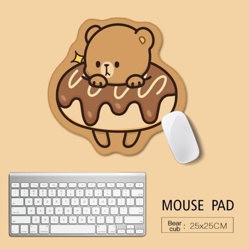 Tapis De Bureau Pour Salle À Manger, Ours, Chat, Cochon, Vache, Écriture, Pour Maison, Bureau, Jeu, Souris, Surface De Repos, Protection Pour Ordinateur Portable, Décor